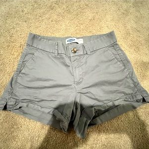 OLD Navy Women's size 0 slate Grey chino shorts